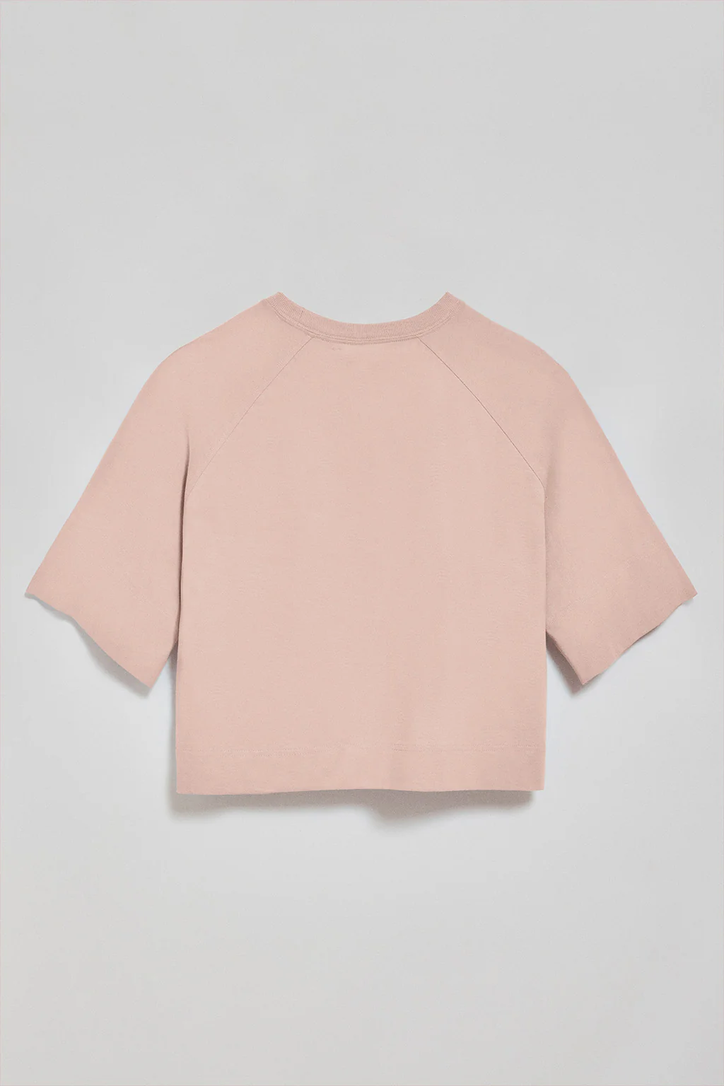 Blush-pink T-shirt Danae with embroidered logo - Image 6