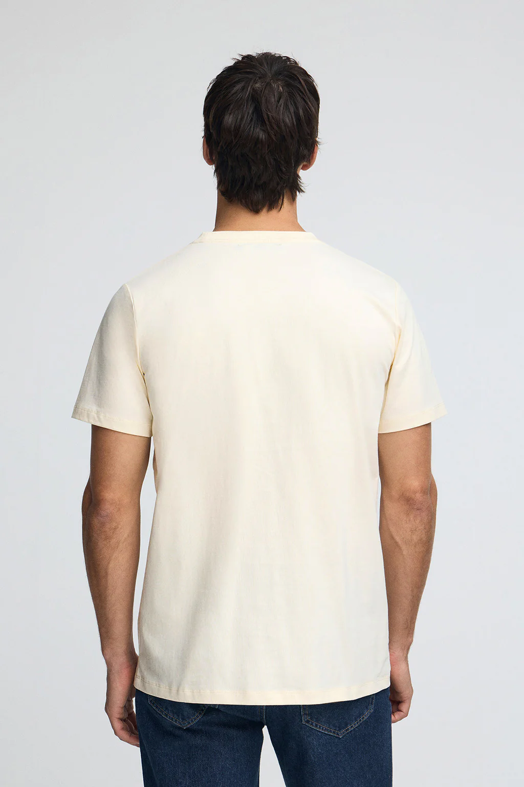 Nude T-shirt with Polo Club Established 2012 logo - Image 5