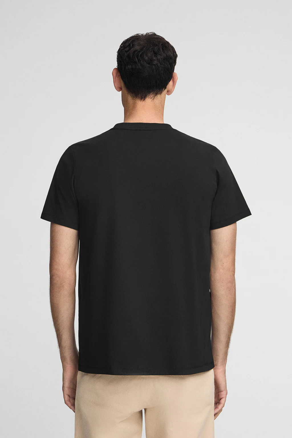 Black T-shirt with Polo Club Established 2012 logo - Image 5