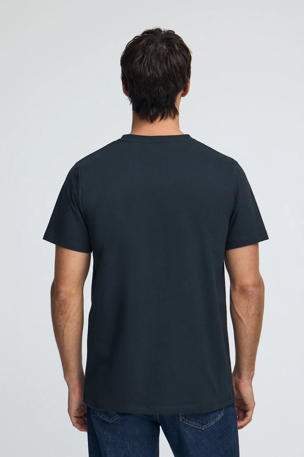 Navy-blue T-shirt with Polo Club Established 2012 logo - Image 5