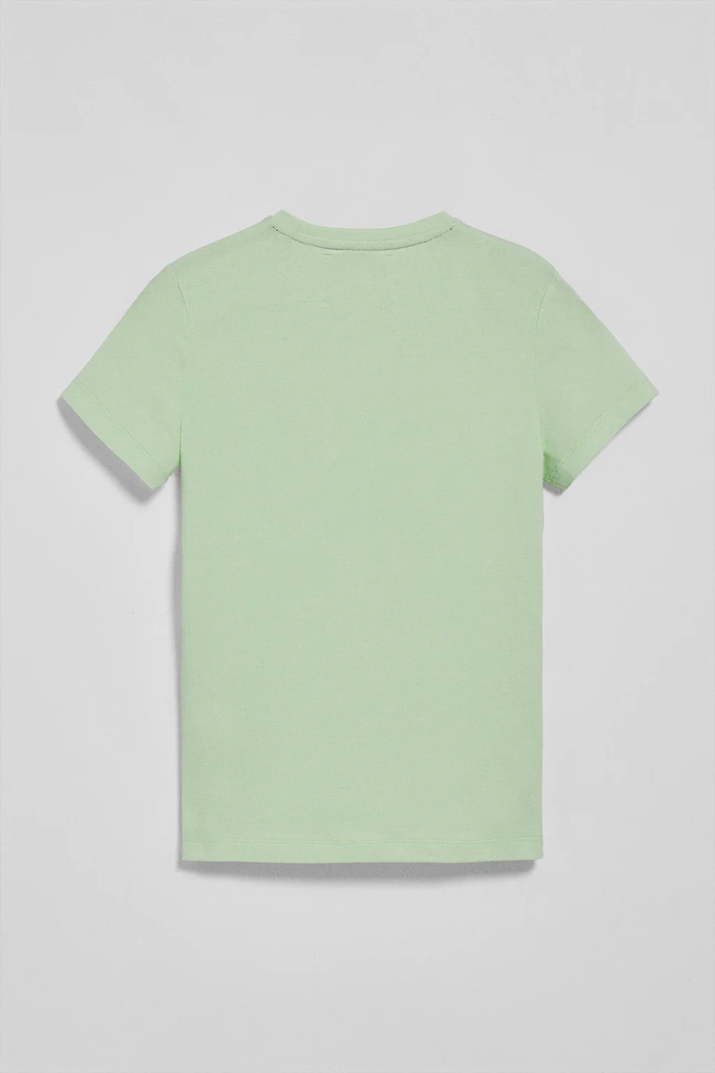 Mint basic T-shirt with Polo Club rubber logo - Image 6
