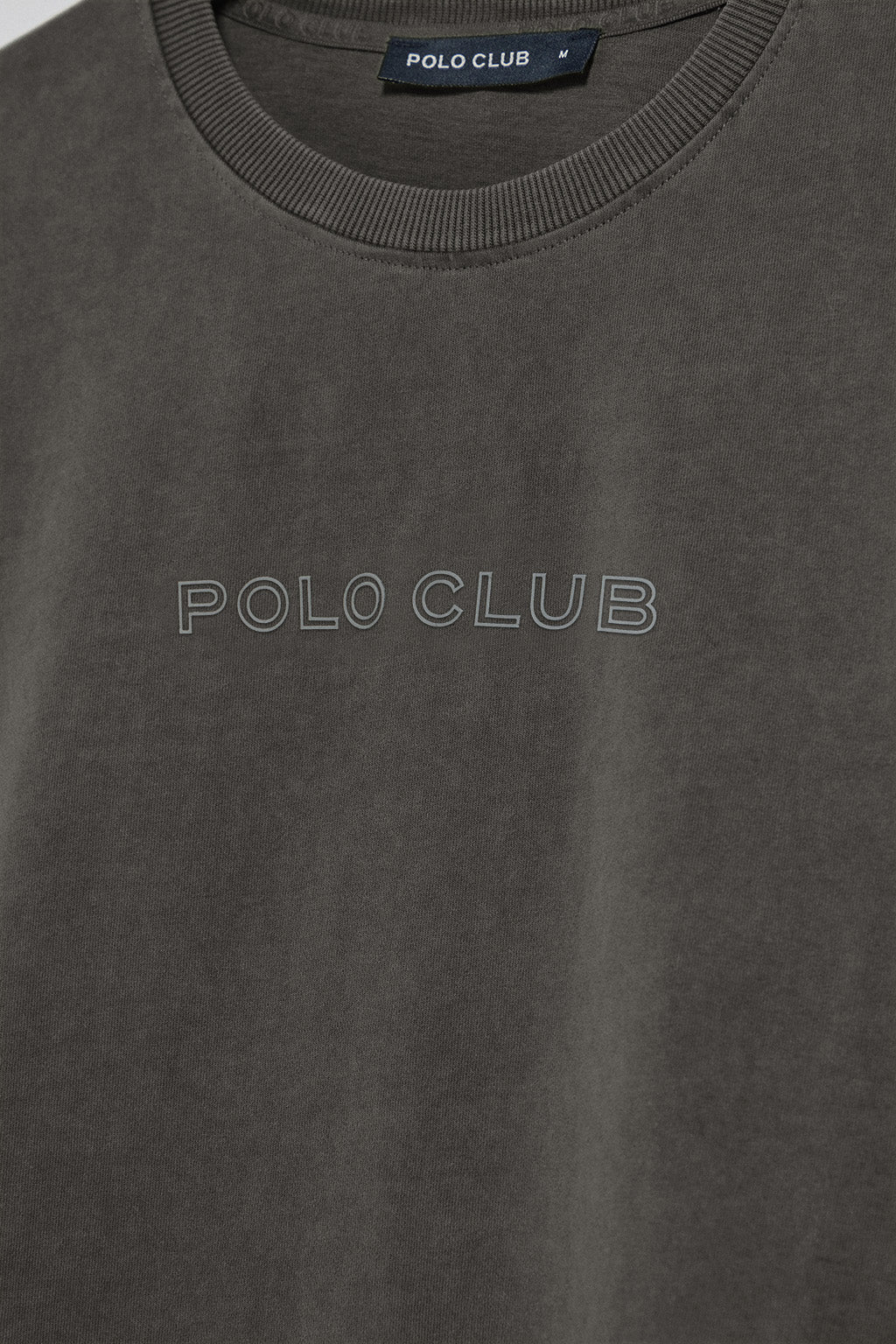 Black long-sleeve tee Hermes with Rigby Go rubber logo - Image 7