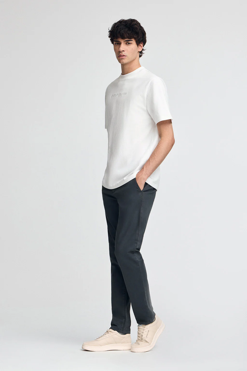 White T-shirt JK with Polo Club logo - Image 4