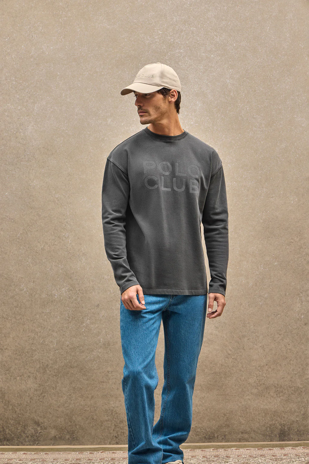 Dark-grey T-shirt Karat with Polo Club logo - Image 2