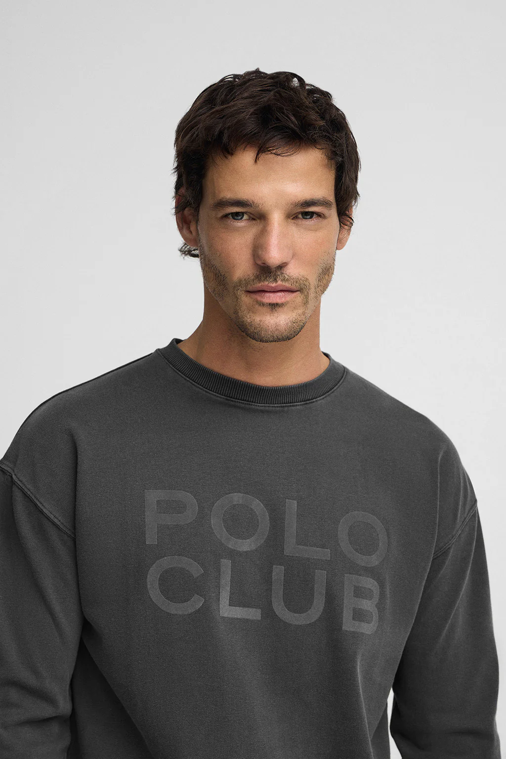 Dark-grey T-shirt Karat with Polo Club logo - Image 3