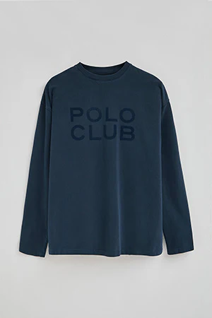Navy-blue T-shirt Karat with Polo Club logo - Image 8