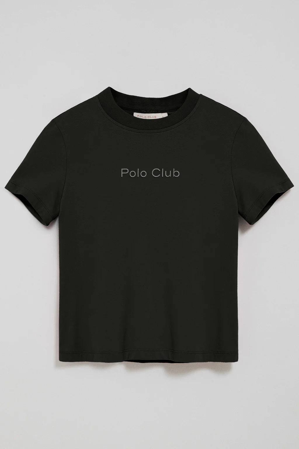Black T-shirt Tori with Polo Club Minimal Combo logo - Image 6