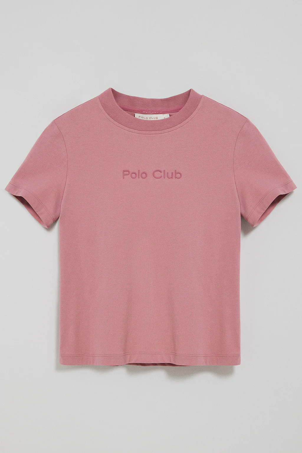 Dusty-pink T-shirt Tori with Polo Club Minimal Combo logo - Image 8