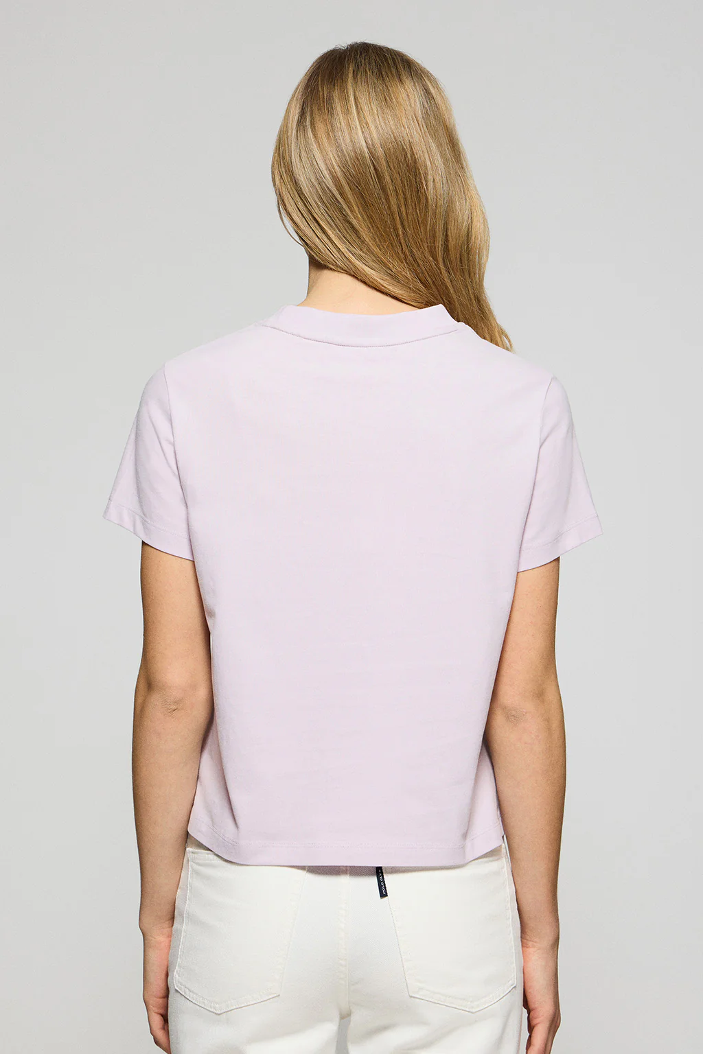 Lavender T-shirt Tori with Polo Club Minimal Combo logo - Image 2