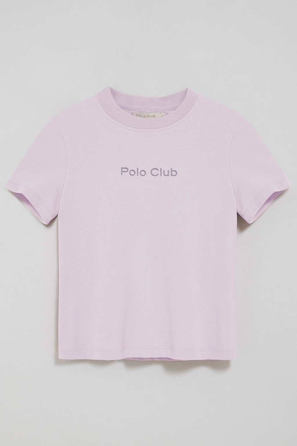 Lavender T-shirt Tori with Polo Club Minimal Combo logo - Image 5