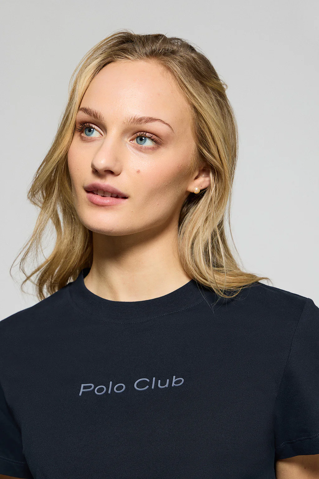 Navy-blue T-shirt Tori with Polo Club Minimal Combo logo - Image 2