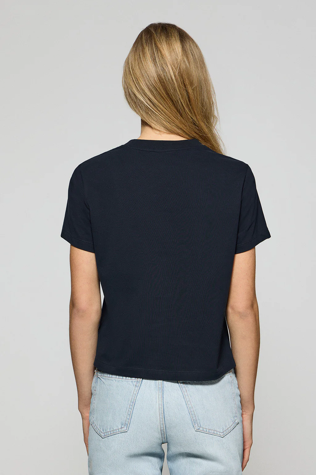 Navy-blue T-shirt Tori with Polo Club Minimal Combo logo - Image 5