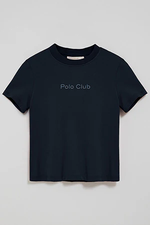 Navy-blue T-shirt Tori with Polo Club Minimal Combo logo - Image 9