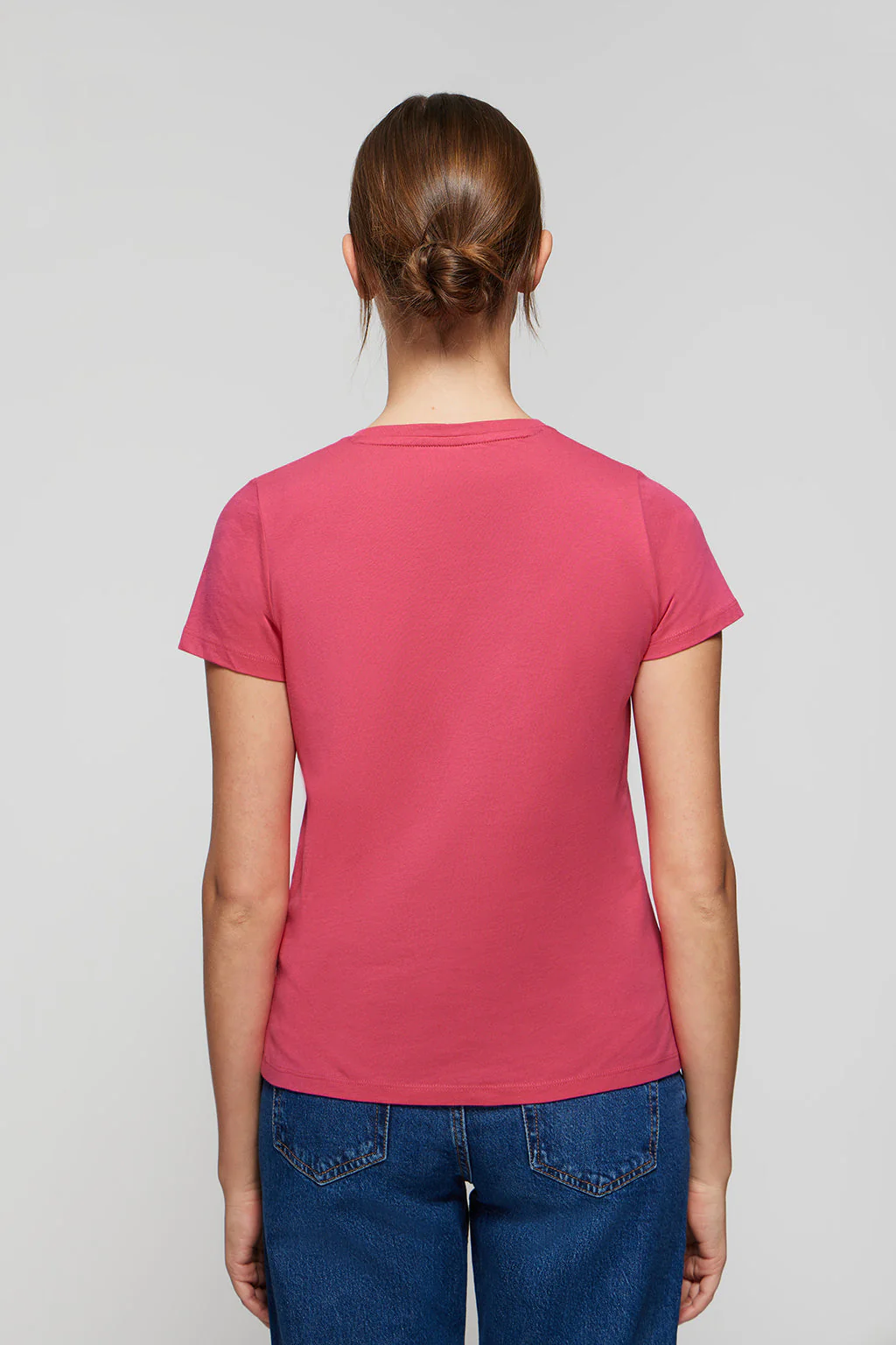 Raspberry T-shirt with Polo Club iconic print - Image 5
