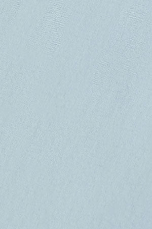 Sky-blue basic T-shirt with chest iconic print - Image 9