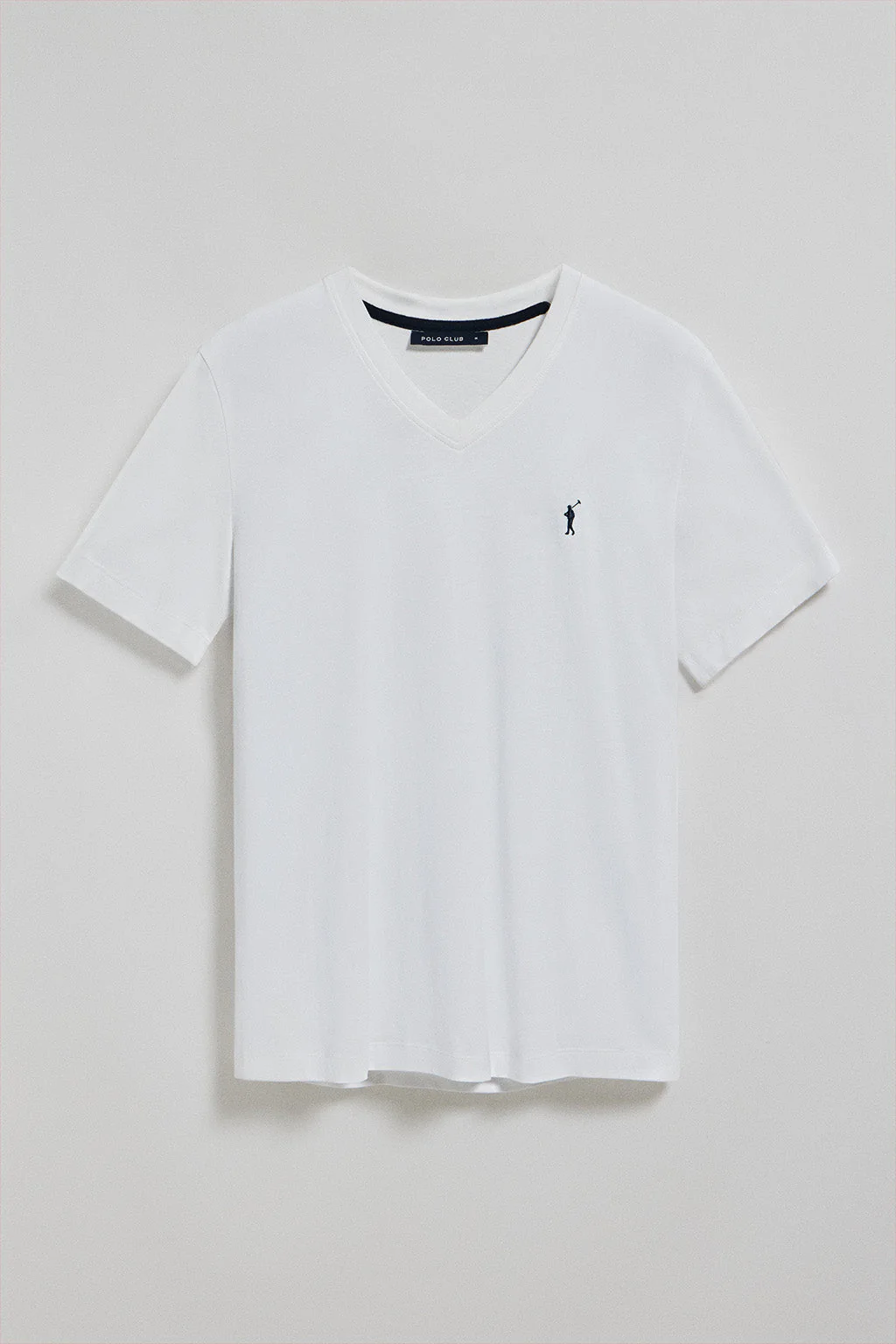 V-neck T-shirt with Rigby Go logo 2 pack (black and white) - Image 2