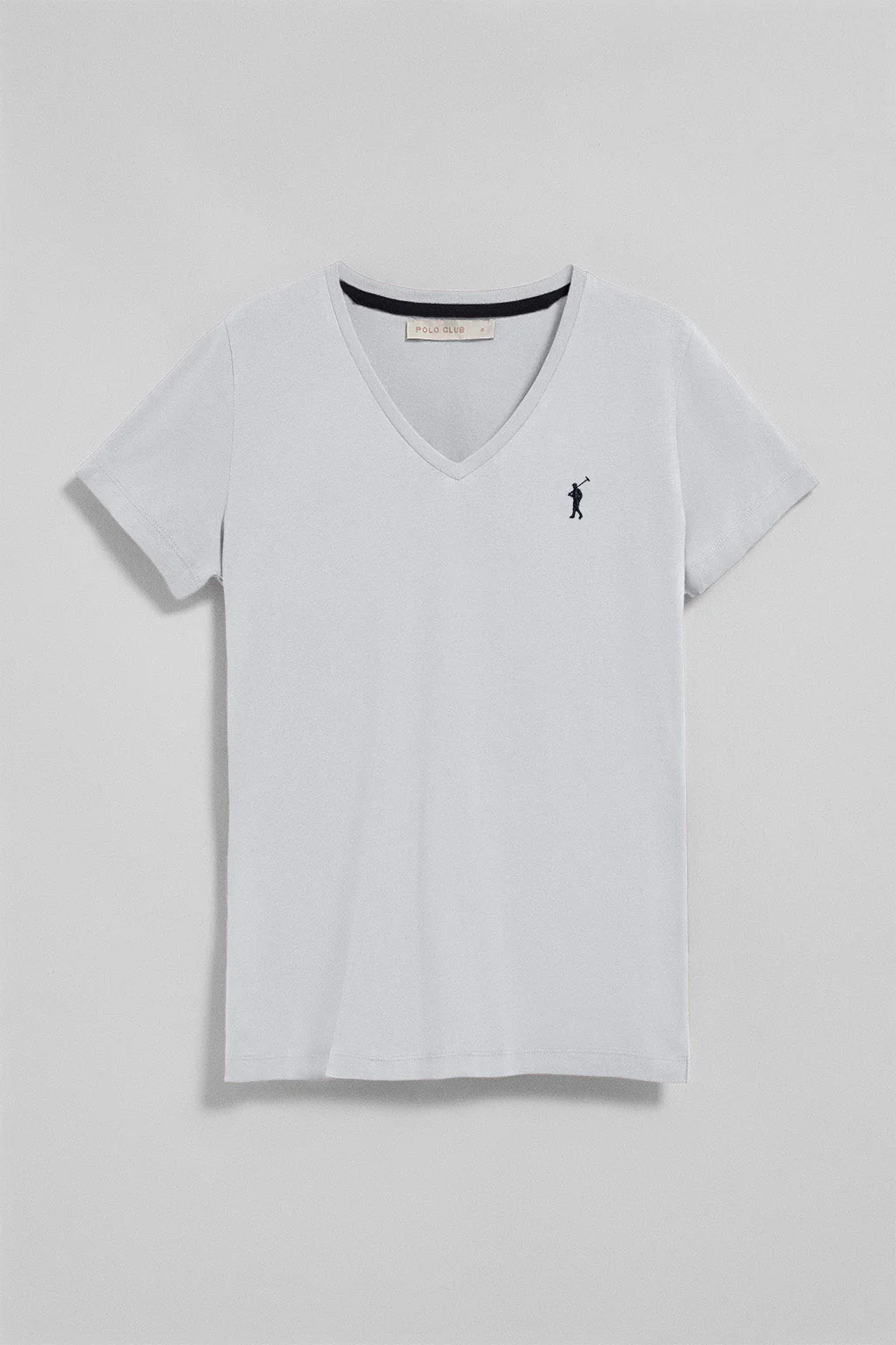 V-neck T-shirt with Rigby Go logo 2 pack (black and white) - Image 2