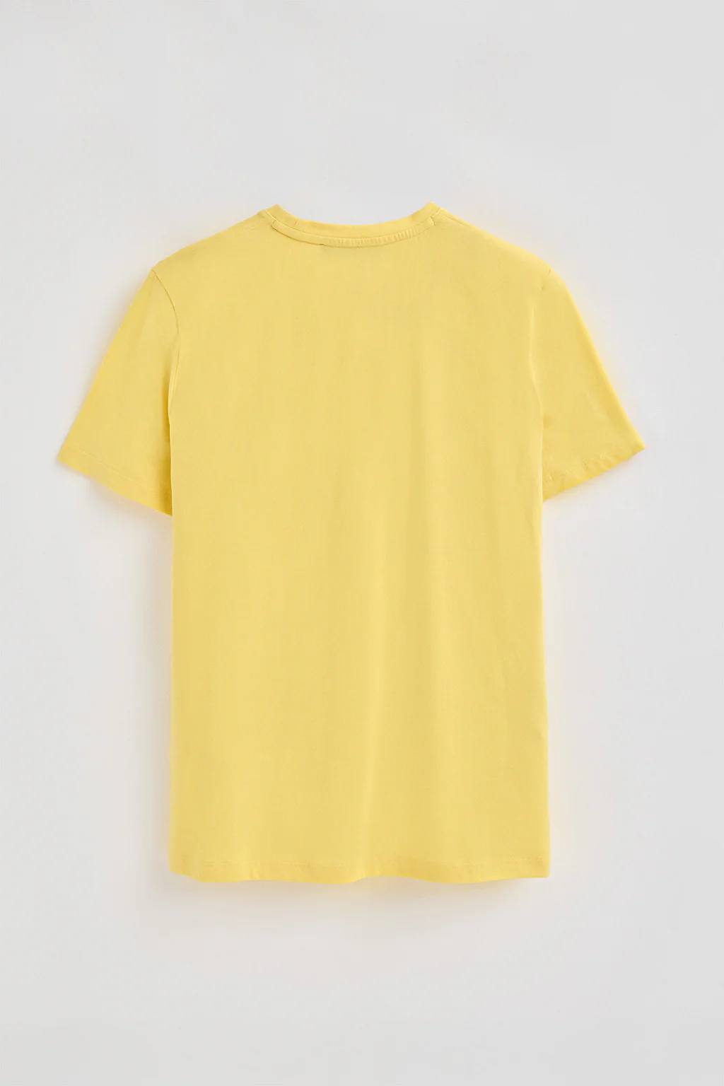 Yellow short-sleeve T-shirt with pocket and Rigby Best embroidery - Image 6