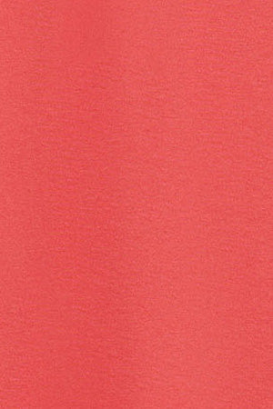 Coral round-neck basic T-shirt with Rigby Best embroidery - Image 9