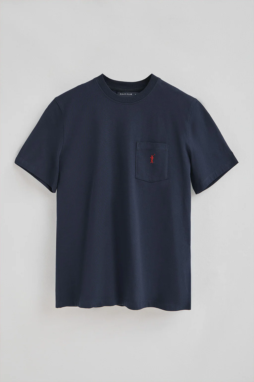 Navy-blue T-shirt with pocket and Rigby Go embroidery - Image 5
