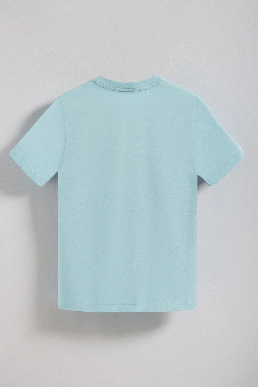 Sky-blue V-neck short-sleeve tee with Rigby Go embroidery - Image 7