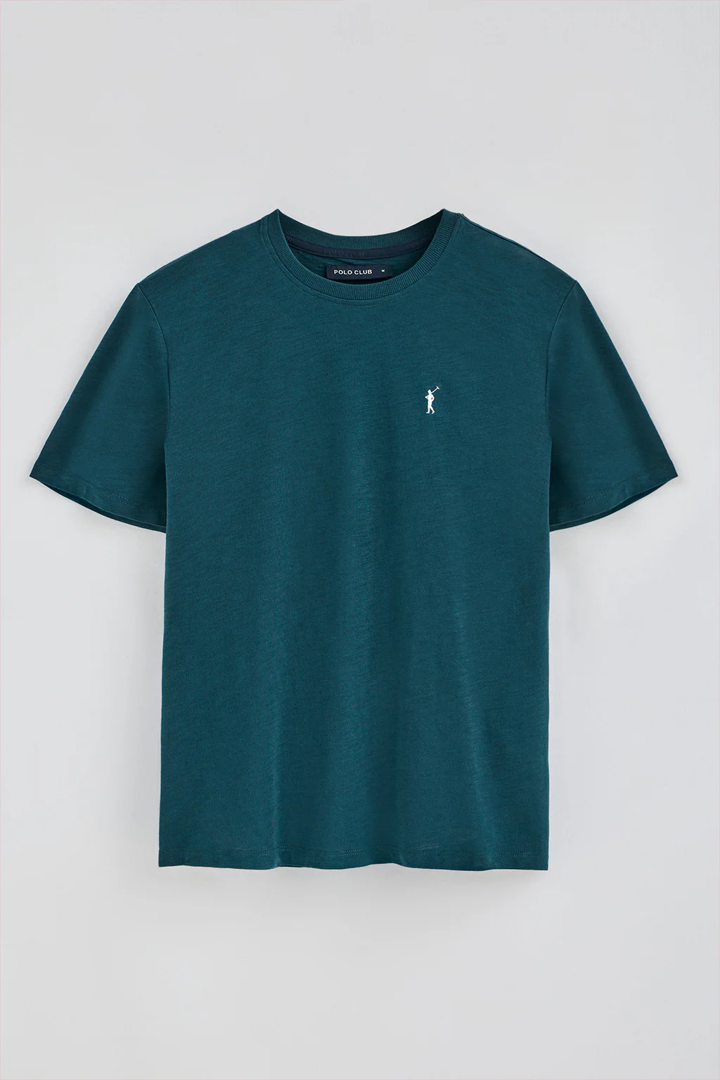 Blue slub-cotton T-shirt with Rigby Go embroidery - Image 5