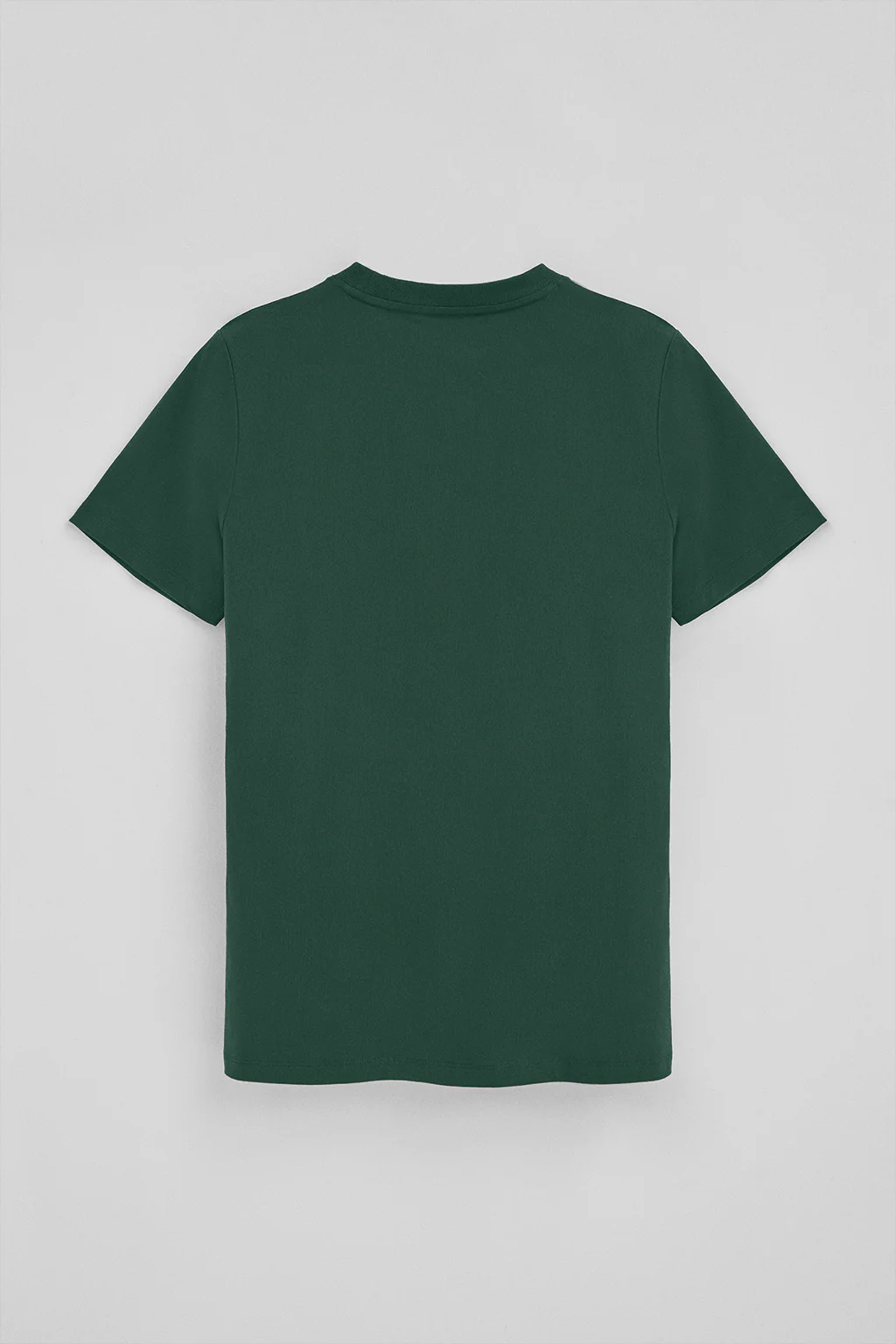 Bottle-green round-neck T-shirt with Rigby Go embroidery - Image 7