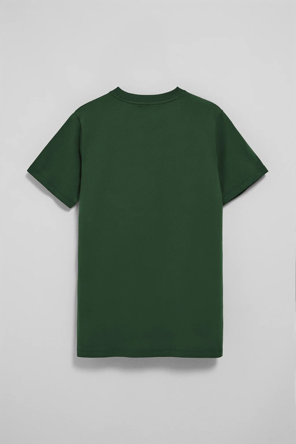 Bottle-green round-neck T-shirt with Rigby Go embroidery - Image 6