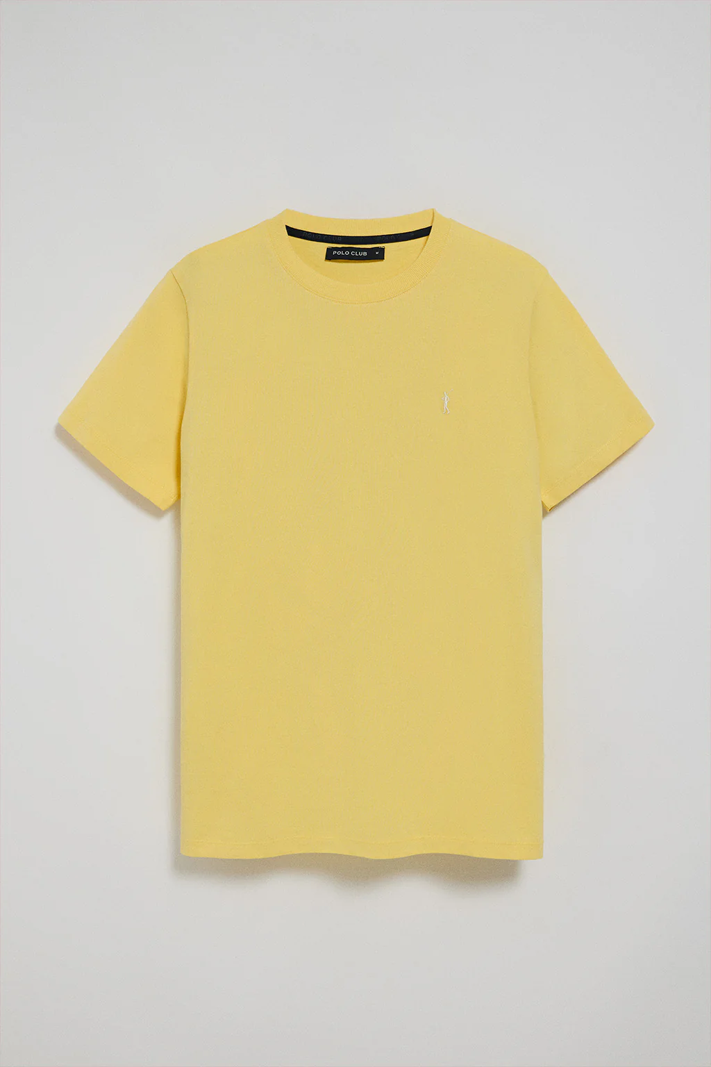 Yellow round-neck T-shirt with Rigby Go embroidery - Image 7
