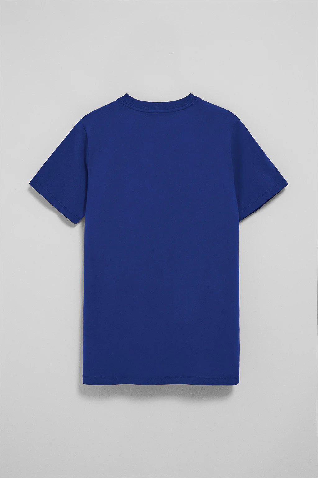 Royal-blue round-neck T-shirt with Rigby Go embroidery - Image 6