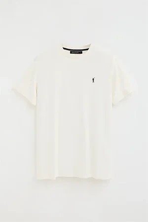 Nude short-sleeve T-shirt with Rigby Go embroidery - Image 10