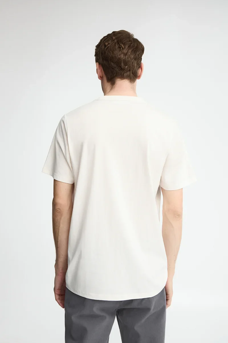 Nude short-sleeve T-shirt with Rigby Go embroidery - Image 5