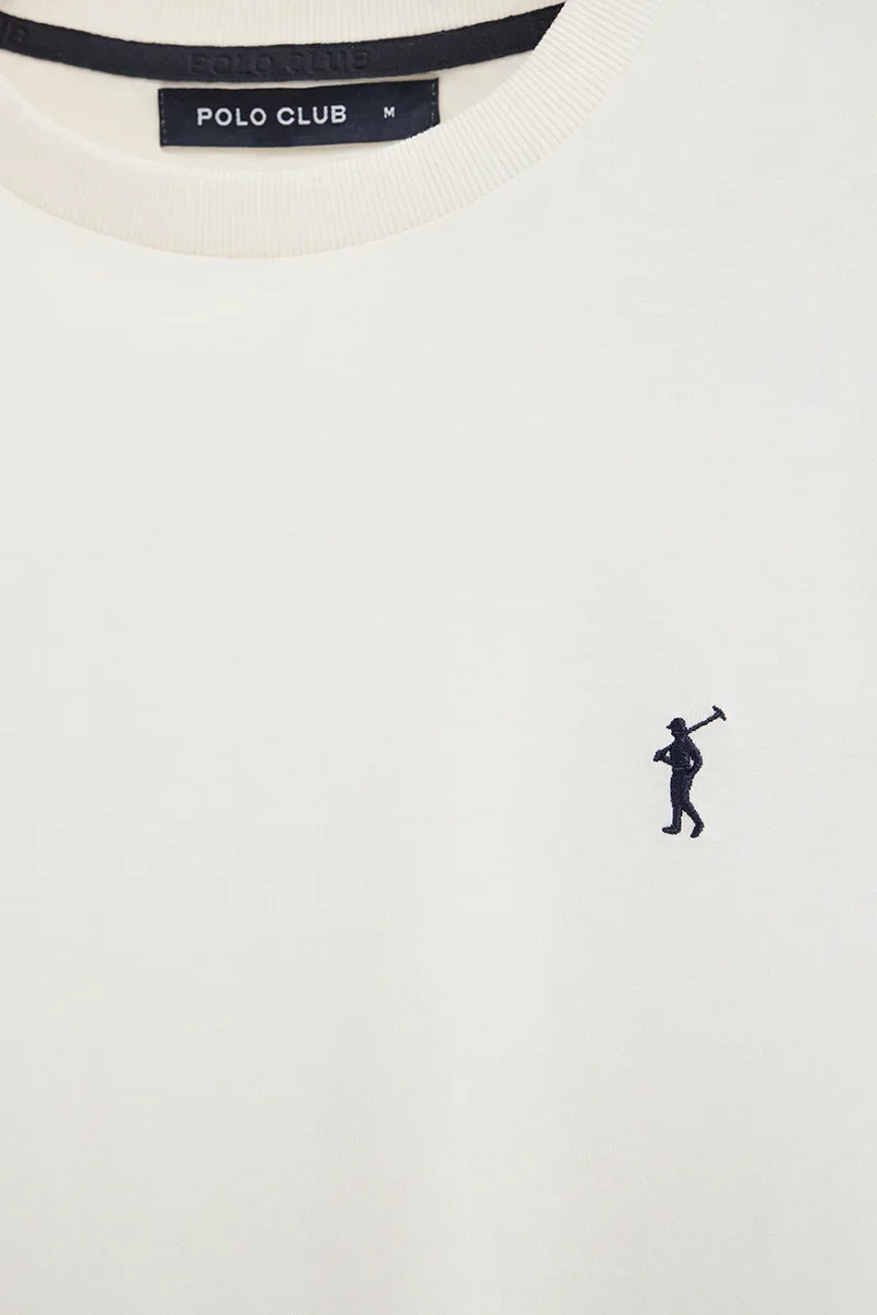 Nude short-sleeve T-shirt with Rigby Go embroidery - Image 7