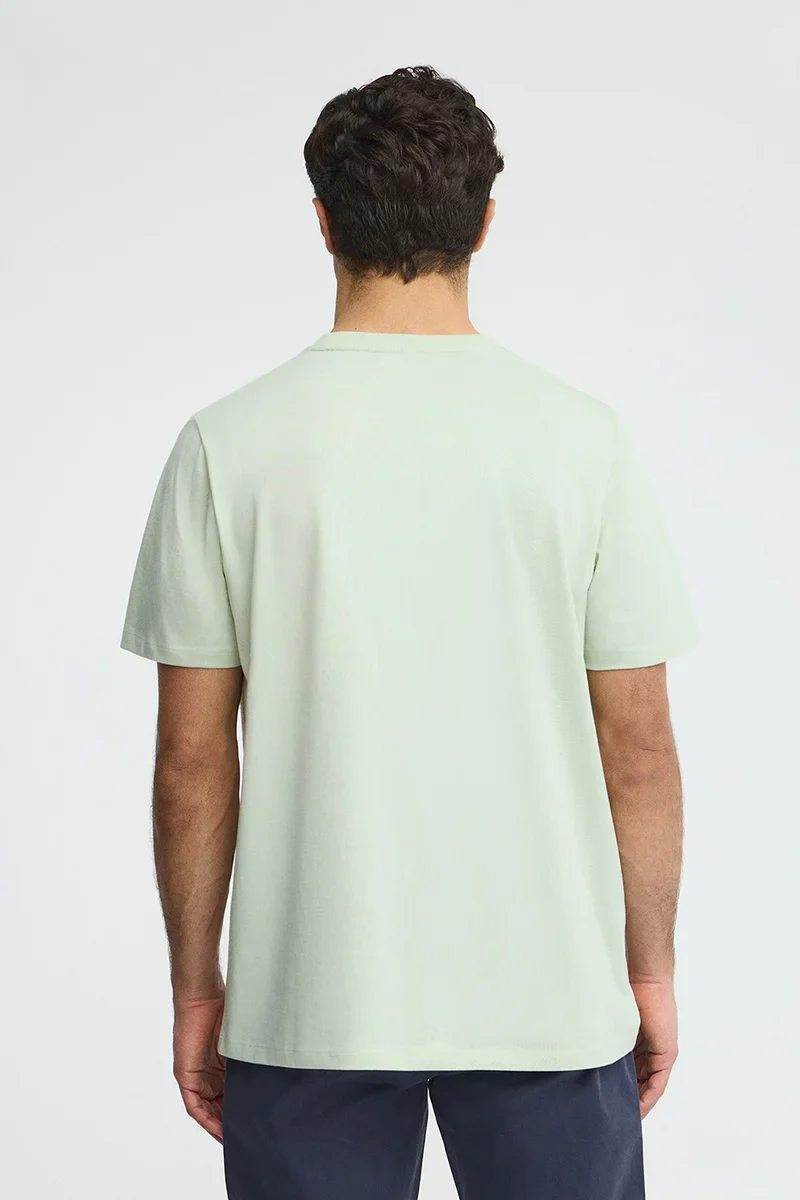 Pastel-turquoise short-sleeve T-shirt with Rigby Go embroidery - Image 5