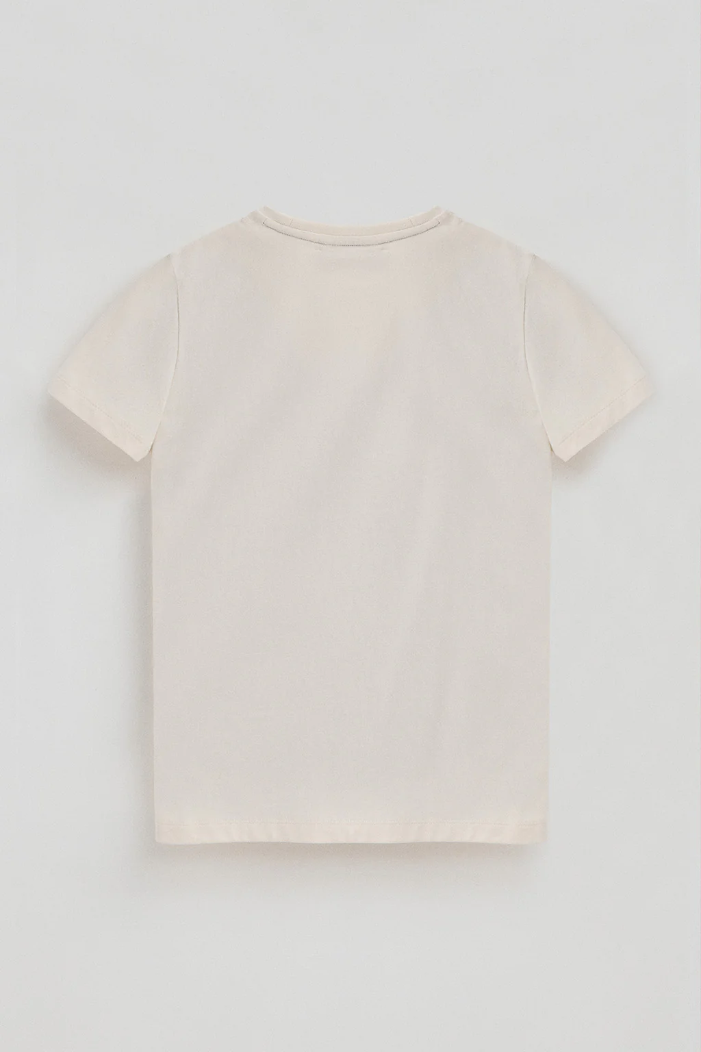 Nude T-shirt with Rigby Go Gold logo - Image 7