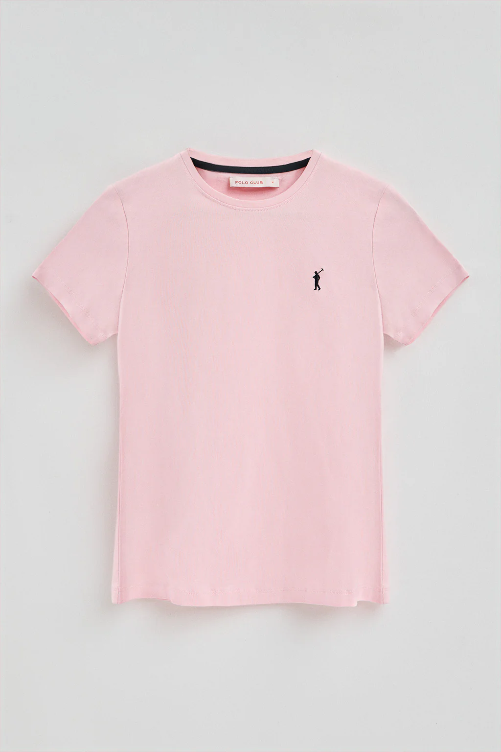 Pink short-sleeve T-shirt with Rigby Go embroidery - Image 5