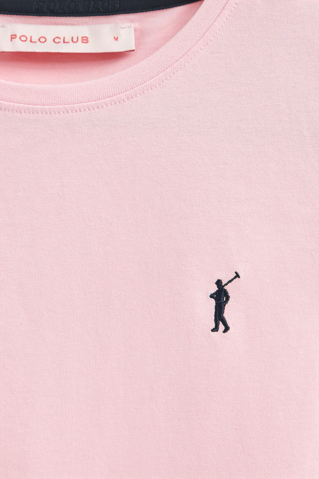 Pink short-sleeve T-shirt with Rigby Go embroidery - Image 6