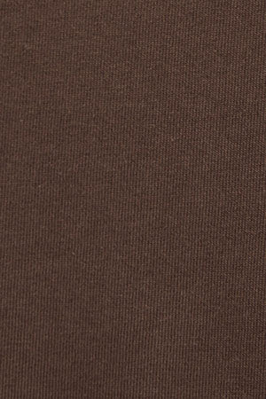 Chocolate short-sleeve round-neck T-shirt with Rigby Go embroidery - Image 11