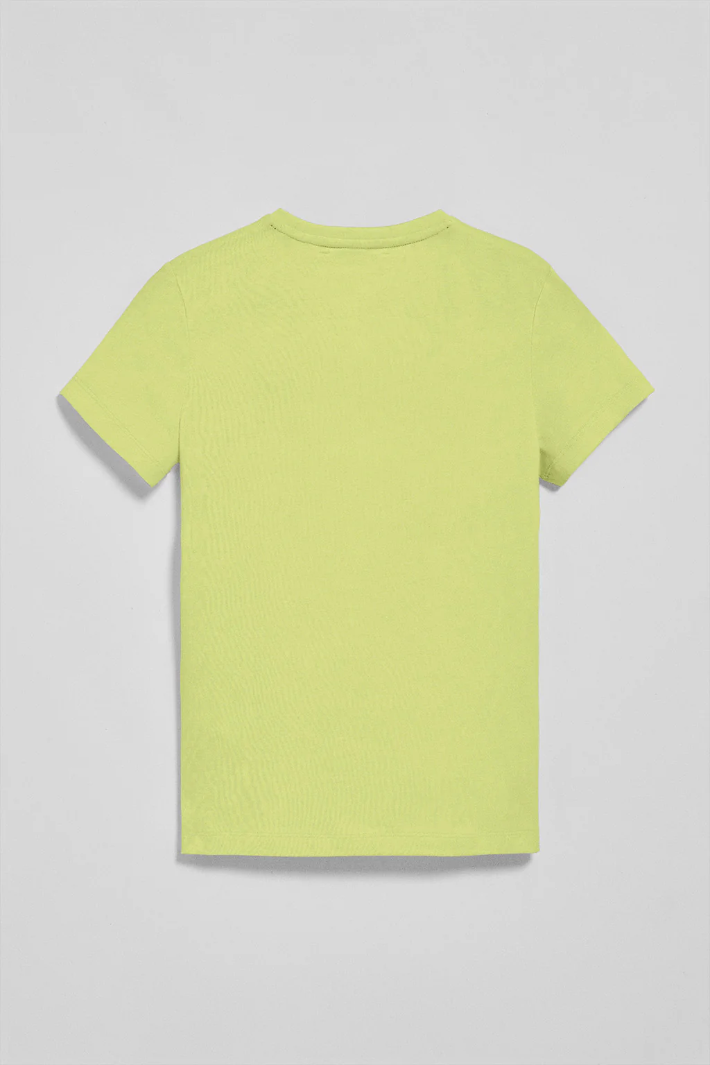 Lime-green round-neck T-shirt with Rigby Go embroidery - Image 6