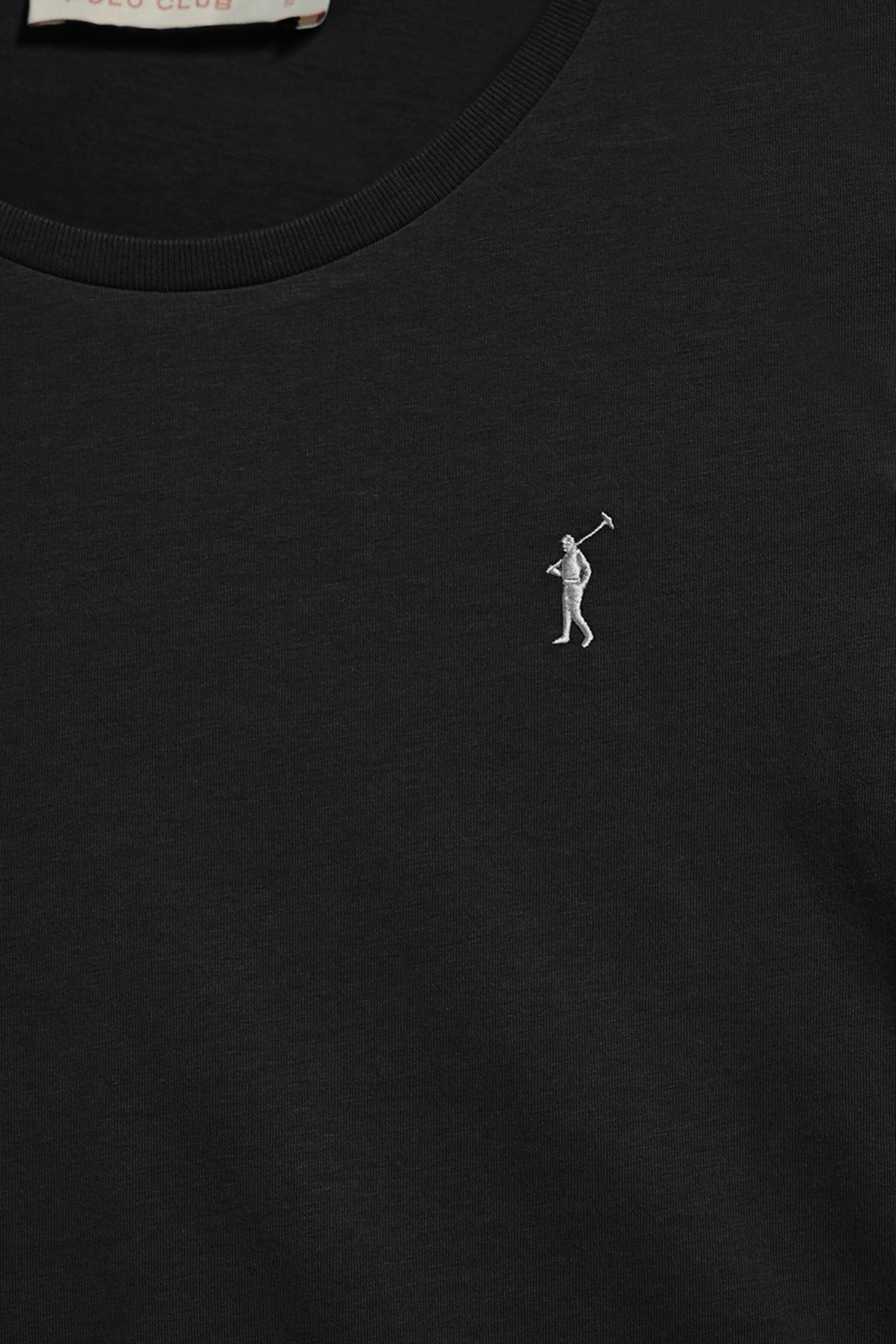 Black long-sleeve T-shirt with Rigby Go logo - Image 7