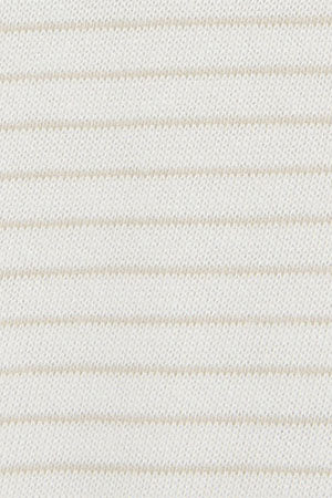 Striped long-sleeve T-shirt in nude and beige with Rigby Go embroidery - Image 11