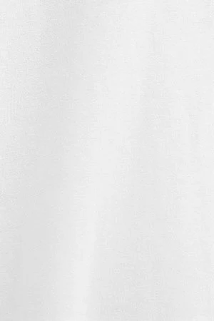 White short-sleeve straight-fit T-shirt with Polo Club rhinestones - Image 11