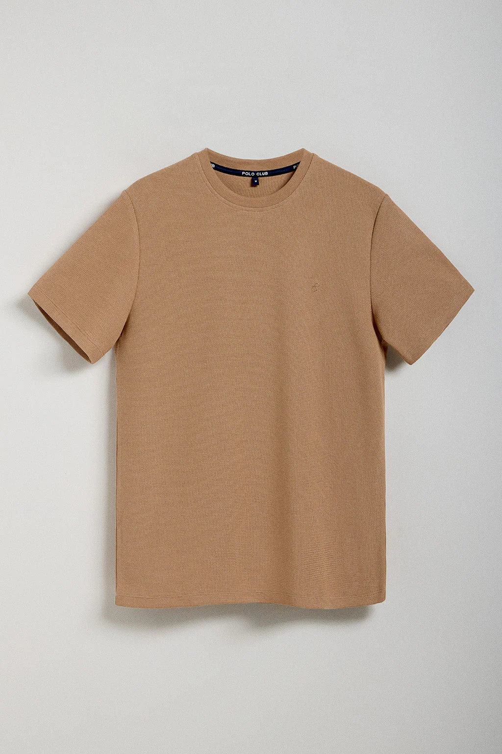 Light-brown Sami tee with Polo Club monogram embroidery - Image 3