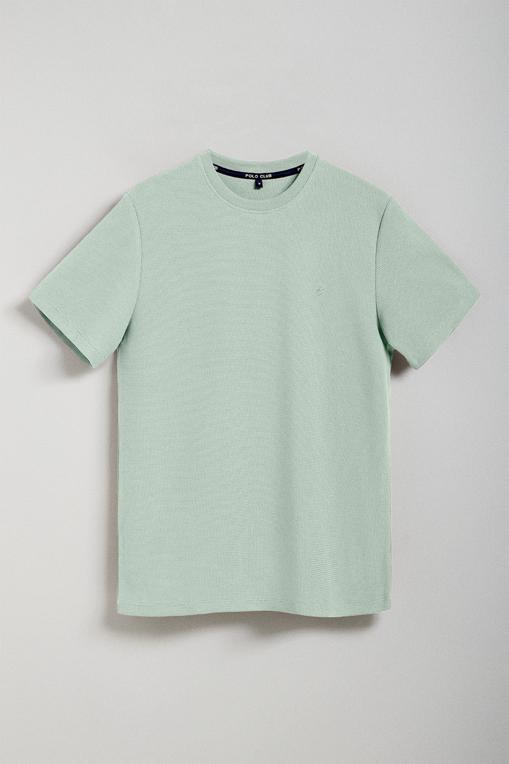 Light-green Sami tee with Polo Club monogram embroidery - Image 6