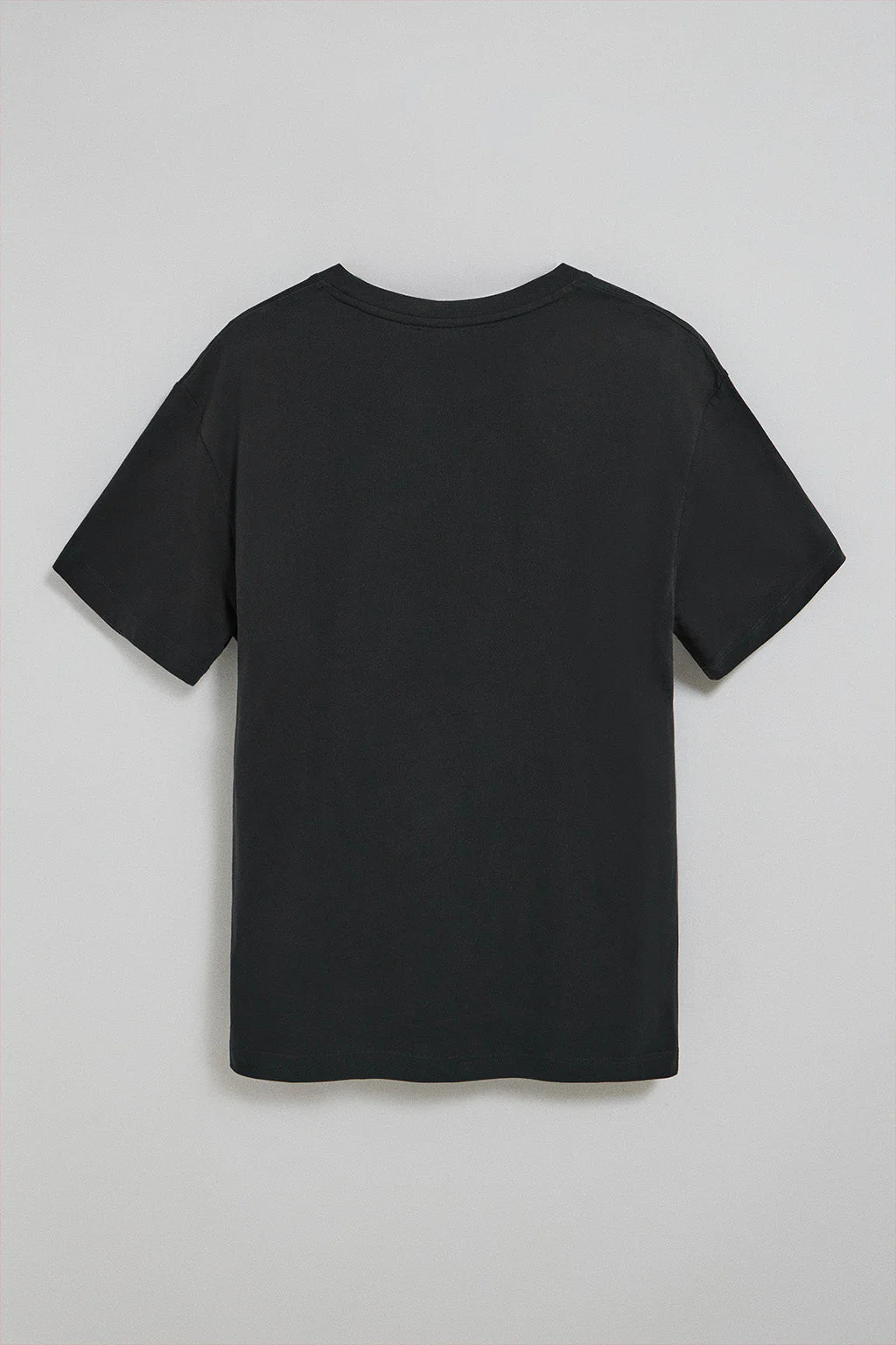 Black round-neck short-sleeve tee with Polo Club logo - Image 8