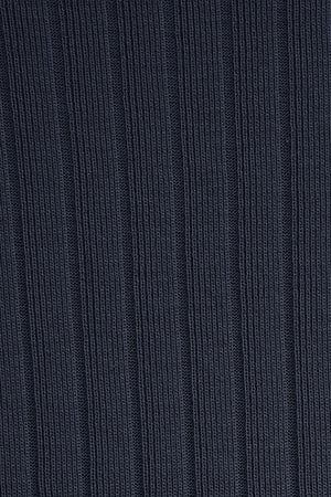 Navy-blue sleeveless ribbed T-shirt with V-neck and Polo Club logo - Image 11