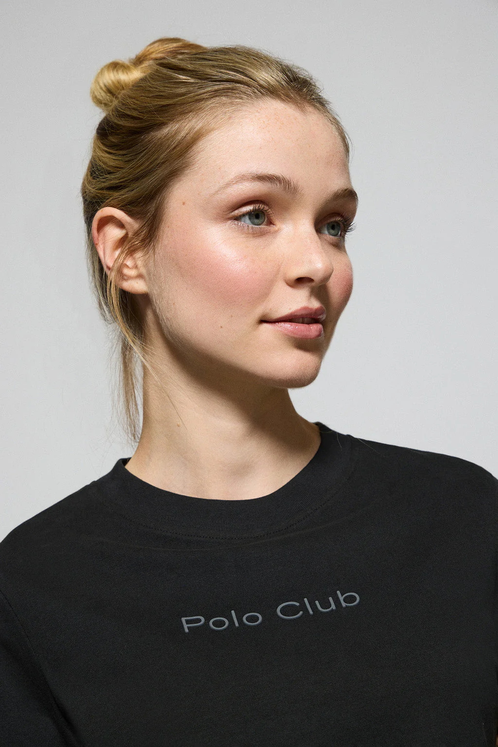 Black T-shirt Tori with Polo Club Minimal Combo logo - Image 3