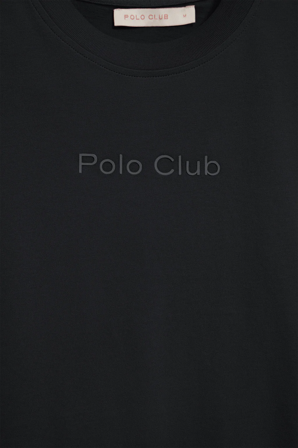 Black T-shirt Tori with Polo Club Minimal Combo logo - Image 8