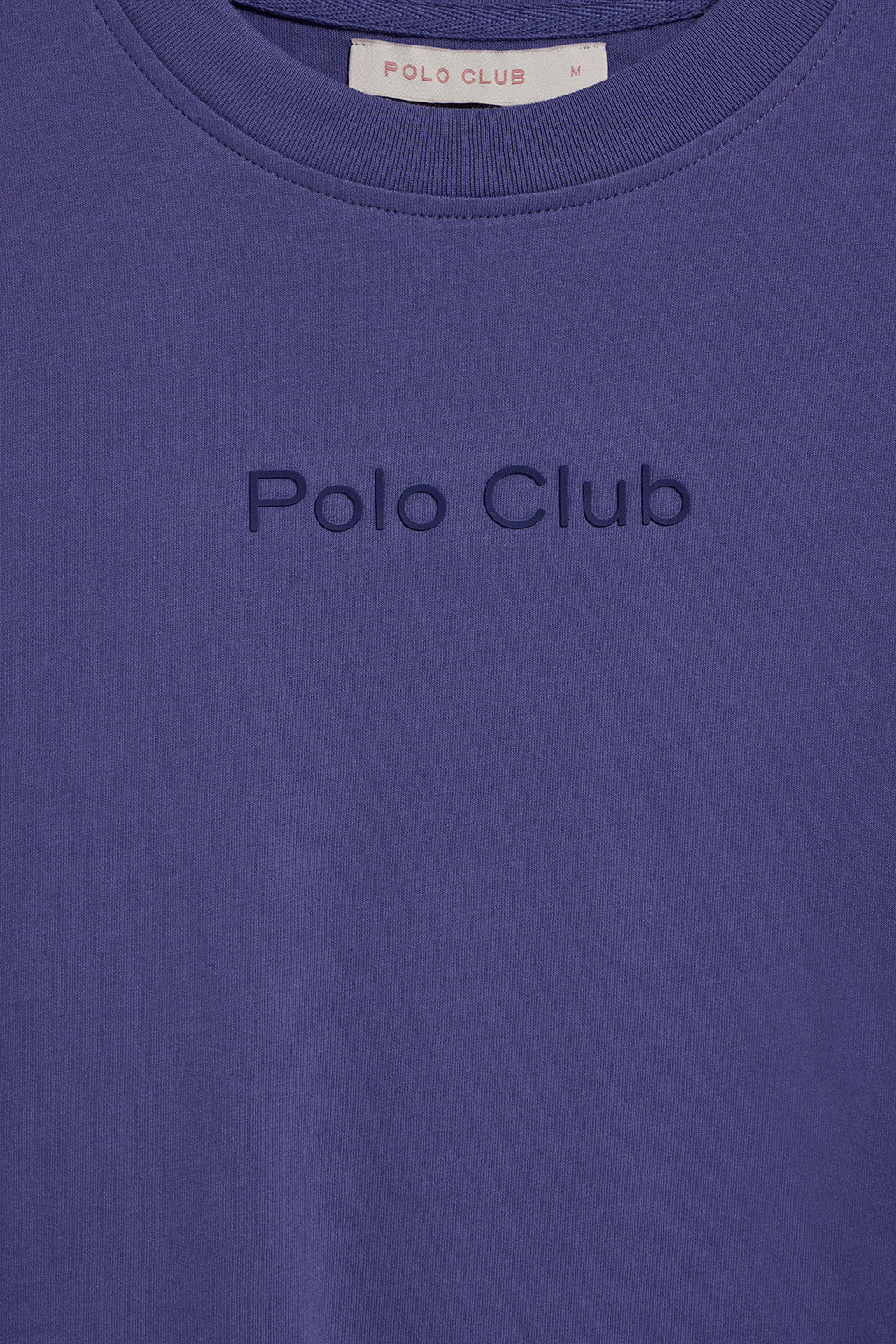 Ocean-blue T-shirt Tori with Polo Club Minimal Combo logo - Image 7
