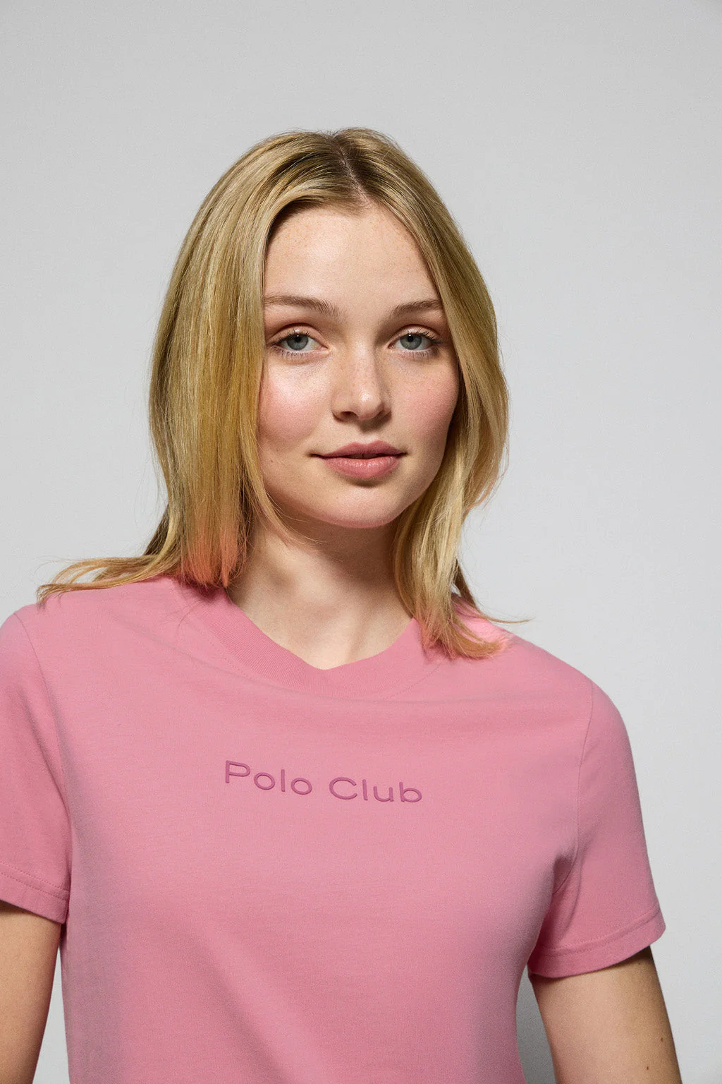 Pink tee T-shirt with Polo Club Minimal Combo logo - Image 3